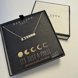 Rae Dunn Gold and Black Celestial Necklace